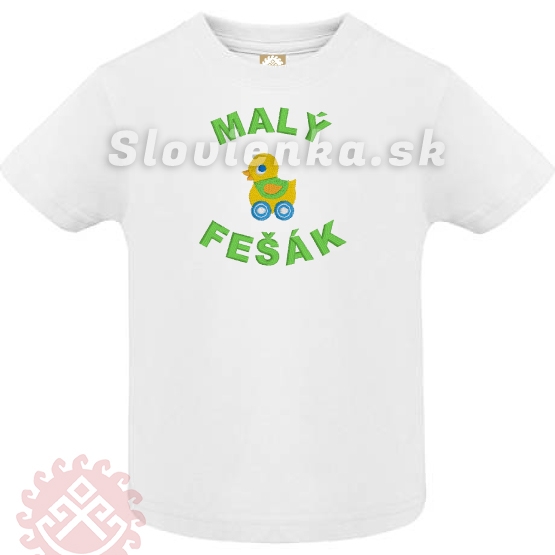 Chlapec-tričko-biele-malý-fešák_slovienka.sk