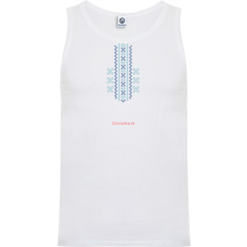MUž_tielko-biele-VZOR-1-modromodre_slovienka.sk