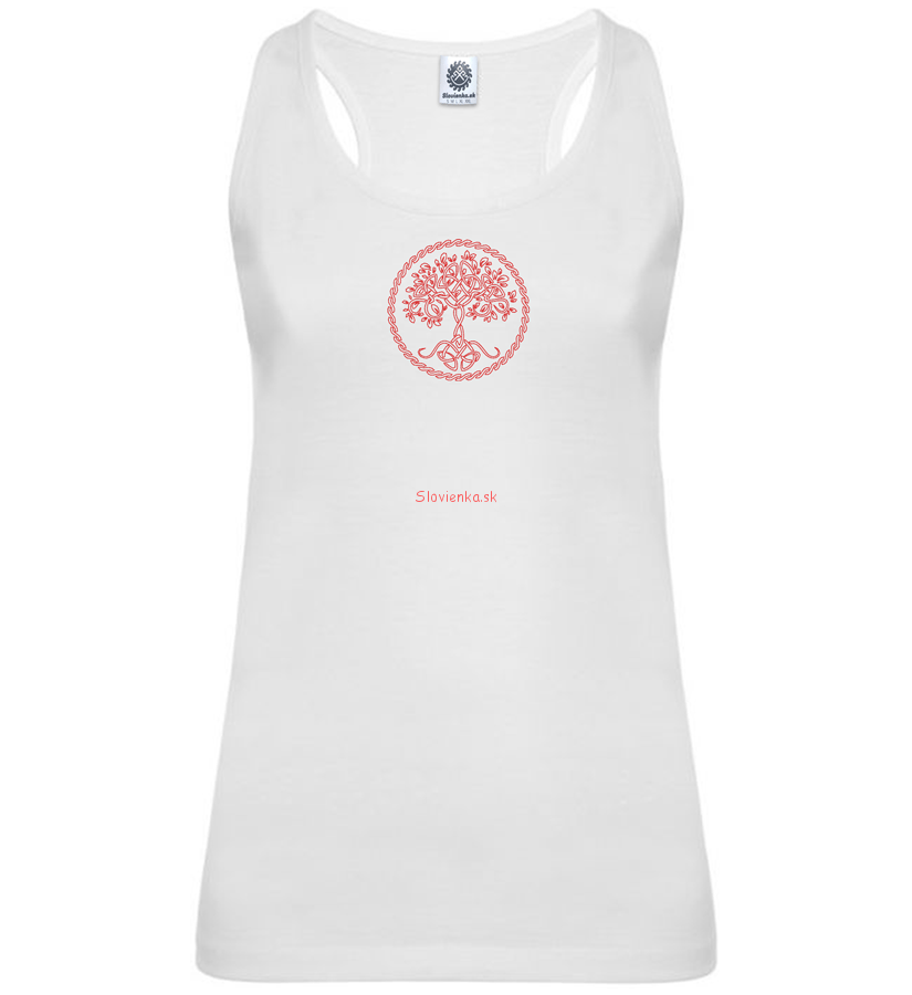 Žena-biele-strom-cervena_slovienka.sk