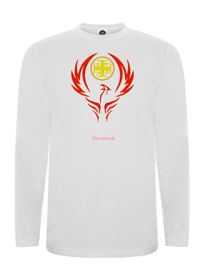 DLHE-TRICKO-MUZ-vták ohnivak-Ratiborec-Biele_slovienka.sk