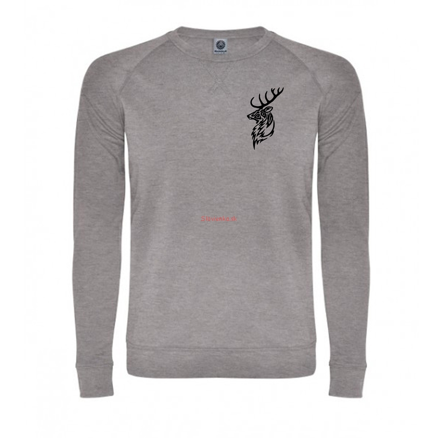 panska-mikina-Siva-Jelen-cierna_slovienka.sk