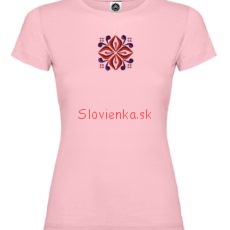 Dievča-ružové-tričko-kvet-ornament-10-cm-slovienka.sk