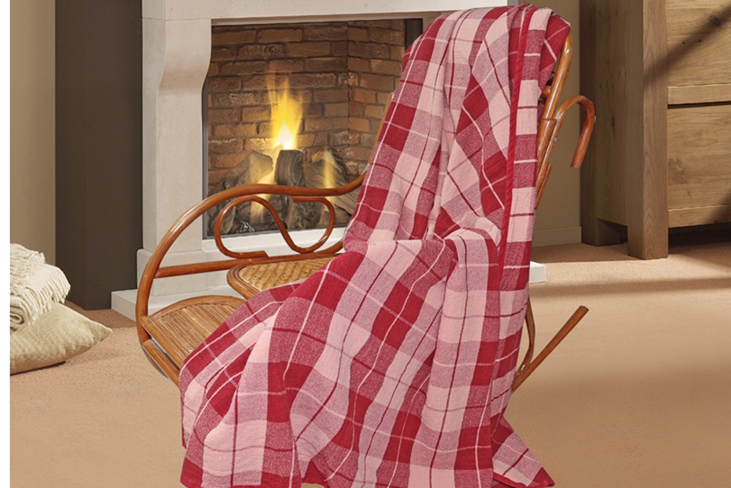 Ľanová deka - 240x200 cm