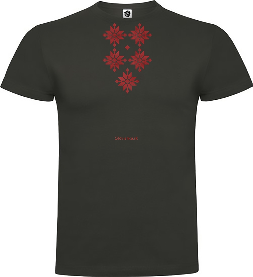 Vysivane_tricko_panske_muz_cierne_Alatyr_vzor-prvky_slovanske_cerveny_slovienka.sk