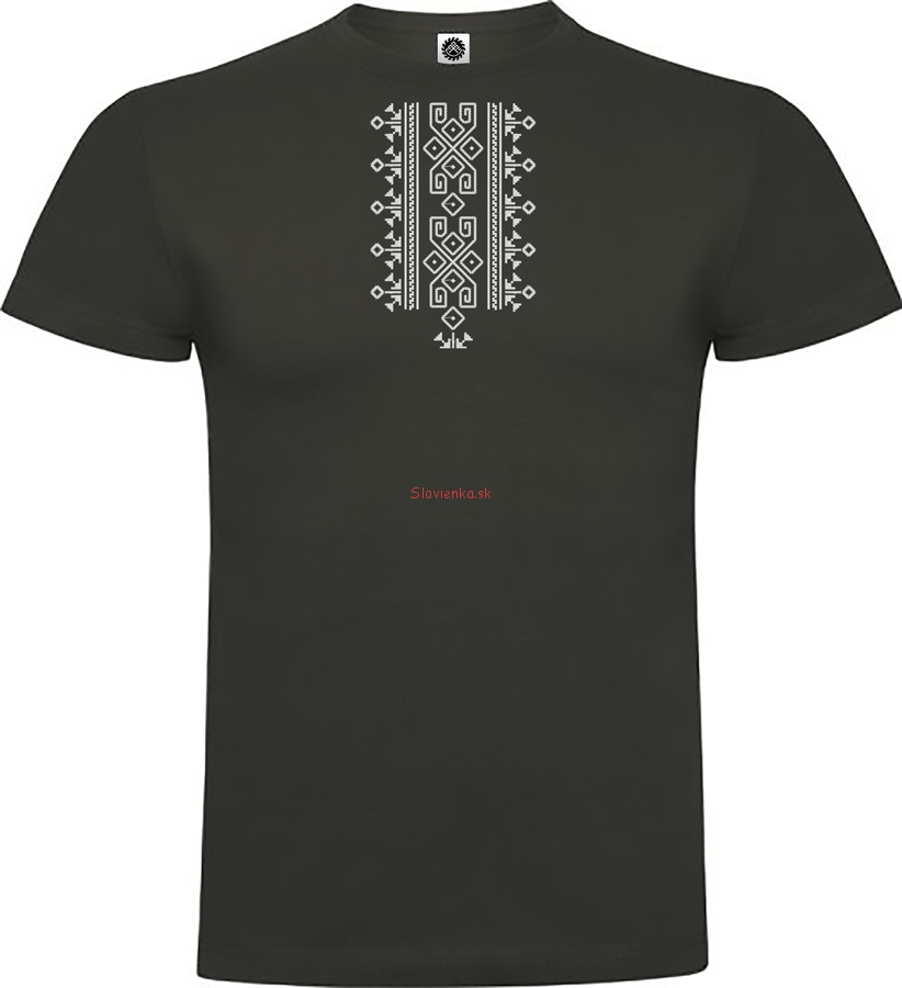 Vysivane_tricko_panske_muz_cierne_ukrajinsky_narodny_vzor_prvky_slovanske_biela_slovienka.sk