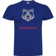 vysivane-tricko-modre-Medved-strieborna_vysivka-slovienka.sk