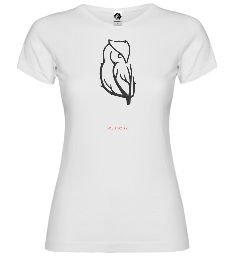 vysivane tricko pre-zenu-sova-na-strome-slovienka.sk